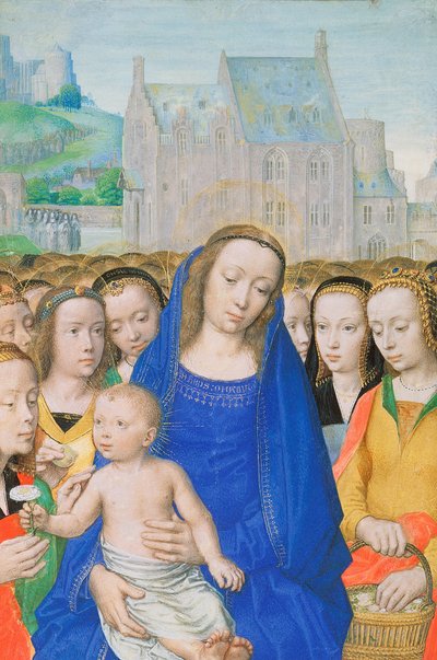 Virgin and Child with Female Saints by Gerard David